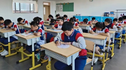 三河市燕橋?qū)W校小學(xué)六年級(jí)硬筆書法比賽實(shí)錄：書寫漢字之美，筆墨飄香校園
