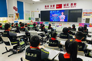 北京市通州區(qū)私立樹人學(xué)校開展安全教育日活動！