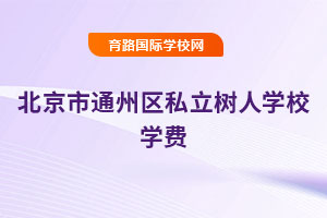 北京市通州區(qū)私立樹人學(xué)校學(xué)費