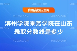 2025濱州學(xué)院乘務(wù)學(xué)院在山東錄取分?jǐn)?shù)線是多少？