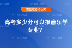 2025高考多少分可以報音樂學(xué)專業(yè)？
